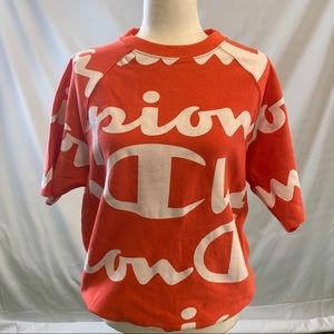 Unisex Champion Short Sleeve Sweatshirt